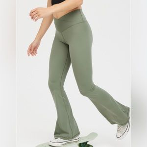 Two Aerie Crossover Leggings (size medium)